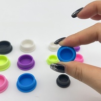 Flacon en verre pour ampoule d'insuline de 13 mm et 20 mm avec bouchon anti-poussière en silicone, bouchons en caoutchouc de haute qualité pour flacons de 3 ml à 20 ml