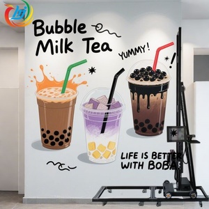 3D 5D Double Heads Vertical Mural Paper <strong>Wood</strong> Ceramic Metal UV Inkjet Wall Painting Printer <strong>Printing</strong> <strong>Machines</strong> - Product Image 3