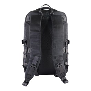 Senrong <b>Black</b> Oxford Anti-Theft <b>Waterproof</b> RFID <b>Backpack</b> with Zipper Closure 25-35L Capacity for Daily Use & Outdoor Activities - Product Image 2