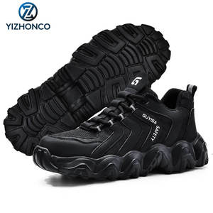 <span class=keywords><strong>Scarpe</strong></span> Antinfortunistiche YIZHONCO con Tomaia in Rete, Punta in Acciaio, Suola Leggera Ammortizzante, Stile Sportivo e Confortevole - Product Image 1