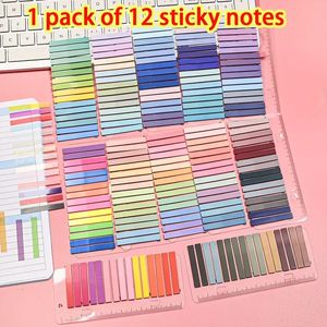 自粘宠物记事垫颜色鲜艳透明直尺活页纸用品返校季促销 - Product Image 6