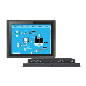 Computadora Industrial Integrada de 12.1 Pulgadas para Montaje en Pared, J1900 J4125 I3 I5 I7, Android 11, Sin Ventilador, Carcasa de Aluminio, Pantalla Táctil, J1900 J641 - Product Image 1