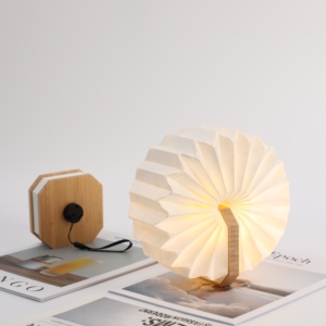 Idée de cadeau d'entreprise : Nouvelle invention technologique 2026, idée créative, ODM OEM, <span class=keywords><strong>lampe</strong></span> accordéon intelligente en origami faite à la main, cadeau personnalisé - Product Image 4