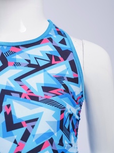 6-16 enfants Sublimation moderne contemporain stage scène danse porter Costume filles Performance porter formation Dancewear - Product Image 2