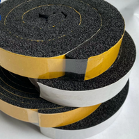 Bande d'étanchéité auto-adhésive en EPDM Mousse à cellules ouvertes résistante aux intempéries Bande d'isolation étanche à rebond lent Matériau de rembourrage protecteur