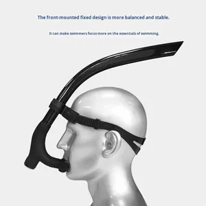 Équipement d'entraînement de plongée avec tuba adulte recommandé par l'entraîneur Respirateur semi-sec à manches courtes respirant pour la <span class=keywords><strong>natation</strong></span> libre - Product Image 4