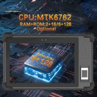 Tablette robuste biométrique HFSecurity FP08 Android avec lecteur d'empreintes digitales RFID SDK API (HF-FP08)