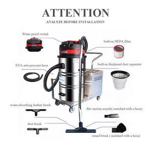 <span class=keywords><strong>Aspirateur</strong></span> industriel 3 hp Nouvel état Meuleuse de sol en béton <span class=keywords><strong>Aspirateur</strong></span> de gouttière Carburant électrique - Product Image 3