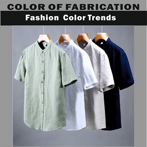 Camicia da Uomo <span class=keywords><strong>Slim</strong></span> <span class=keywords><strong>Fit</strong></span> a Maniche Corte, Tessuto Traspirante ad Asciugatura Rapida, Logo Personalizzabile - Product Image 2