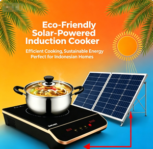 Set di Cucina a Induzione Solare DC Specifico per l'Indonesia, Alimentato a Energia Solare, Basso Costo Operativo - Product Image 1