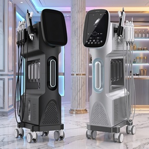 Appareil d'hydrodermabrasion NewFace, fabricant de premier plan, machine de soin de la peau à jet d'oxygène, machine de beauté hydro 9 en 1, petite machine à bulles - Product Image 1