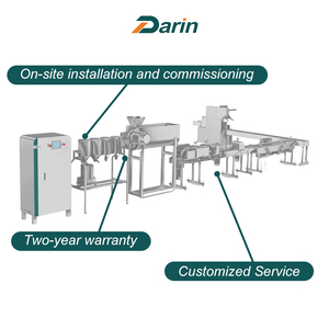 Línea de Producción Automática de Barras de Granola <span class=keywords><strong>Darin</strong></span> DRC-56 con Control Táctil PLC, Acero Inoxidable, Capacidad de 300-500 kg/h, Máquina Eléctrica - Product Image 4
