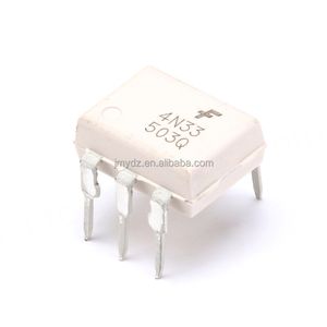 Optocoupleur à insertion directe 4N33 4N33M DIP-6, puce isolatrice optoélectronique - Product Image 1