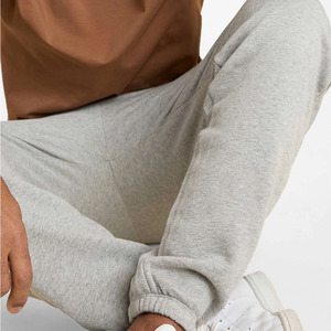 Wholesale High Quality Plain Dyed Cotton Fleece Mid Breathable Men's High Street Sweatpants Fashionable Durable Stylish - Product Image 6