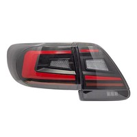Ensemble de feux arrière LED pour Toyota Corolla 2011-2013, feux de position LED modifiés, feux de freinage, clignotants séquentiels