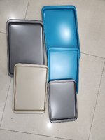 Petite moule à pain en acier au carbone avec revêtement en résine de silicone, résistante au four et écologique