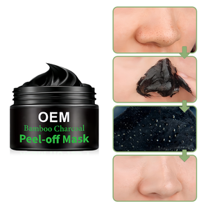 Grosir masker wajah kupas arang bambu organik untuk pembersih wajah hidung pembersih pori-pori & penghilang komedo untuk pria wanita - Product Image 5