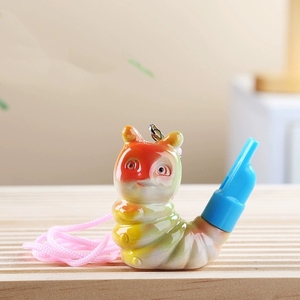 Sifflets d'eau animaux peints à la main, styles variés, pour faire des sons d'animaux en ajoutant de l'eau, pour souvenirs touristiques et cadeaux de fête pour enfants - Product Image 3