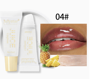 Huile à lèvres hydratante naturelle et longue durée pour la beauté, lèvres pulpeuses parfumées aux fruits, <span class=keywords><strong>gloss</strong></span> hydratant et éclatant - Product Image 6