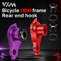 Support de dérailleur de vélo en alliage d'aluminium VXM UDH - Accessoires de vélo légers usinés par CNC, antirouille, pour VTT et vélo de route