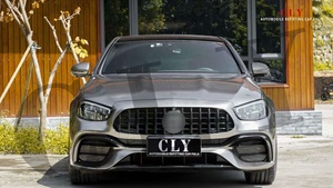 CLY Voiture Pare-chocs Pour <span class=keywords><strong>2020</strong></span> + Benz Classe E W213 Lifting <span class=keywords><strong>E63S</strong></span> <span class=keywords><strong>AMG</strong></span> Kits De Carrosserie De Voiture Avant Pare-chocs GT Calandre Pare-chocs avant - Product Image 3