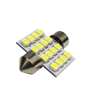 Perfecty Led Festoen 31Mm 36Mm 39Mm 41Mm C 5W Dome Gloeilampen 16 Smd 3528 Auto Led Interieur Leeslampen Auto Leeslampen