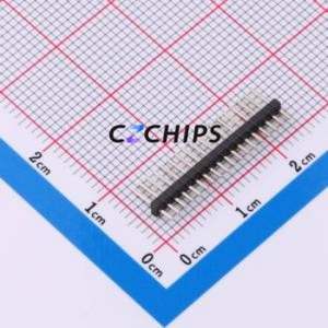 ZX-PZ1.27-1-18PZZ Pin Header Through hole Component (THT),P=1.27mm Connector 1x18P 1.27mm Pin Header Through Hole - Product Image 2