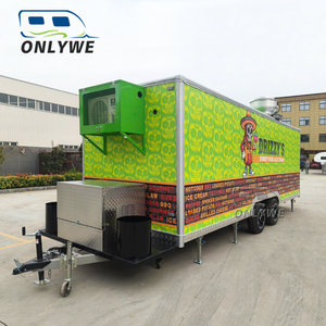 ONLYWE Food Truck Commerciale da 16 Piedi, Rimorchio Mobile per Street Food con Cucina Completa, Licenziato per la Vendita - Product Image 3