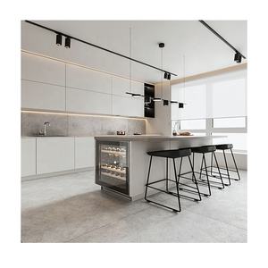 Cucina di fascia alta in legno Design legno di quercia armadi da cucina camera da letto mobili armadio - Product Image 6