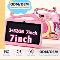 Tablette éducative pour enfants personnalisée YP Factory Direct, écran capacitif 7 pouces, 3 Go 32 Go, MTK Android 16, Quad Core, Wi-Fi, pour l'école
