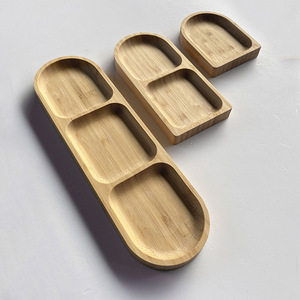 Ensemble de plateaux de service en bambou Bamboo Memories, 3 pièces, ovales et rectangulaires, personnalisés, adaptés aux aliments, décoratifs - Product Image 4