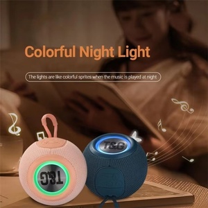 Altavoz Inalámbrico LED para Exteriores, Altavoz Portátil Mini Inteligente Estéreo TG337 con Tarjeta TF, USB y Radio FM - Product Image 6