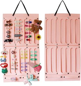 Organizador <span class=keywords><strong>de</strong></span> Fieltro Plegable <span class=keywords><strong>para</strong></span> Colgar en la Puerta, <span class=keywords><strong>para</strong></span> Pinzas <span class=keywords><strong>de</strong></span> Pelo <span class=keywords><strong>de</strong></span> <span class=keywords><strong>Niñas</strong></span> y Mujeres - Diseño Moderno y Lujoso - Product Image 6