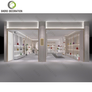 ร้านขายกระเป๋าแบรนด์เนมระดับไฮเอนด์ ตกแต่งภายในร้านค้า ออกแบบร้านค้าปลีกสำหรับผู้หญิง รองเท้าและกระเป๋า บูติกโชว์สินค้า - Product Image 5