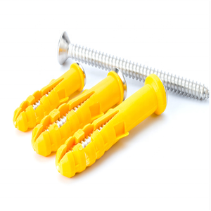 De plástico de expansión tubo autorroscante los anclajes de pared de madera tapones de plástico de expansión con tornillo de Metal kit de - Product Image 2