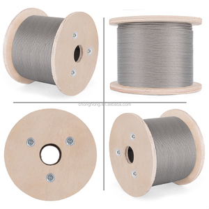 Cable de Acero para Barandilla de Cubierta de 3/32'' 7x7 Hilos, Cable de Acero Inoxidable 7*7 Grado Marino T316 para Aeronaves - Product Image 4