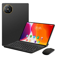 Tablette PC Android 15 haut de gamme 10 pouces M70 Plus Wi-Fi 16 Go 256 Go Double SIM avec fonction d'appel pour adultes, idéale pour l'apprentissage, avec étui clavier et stylet