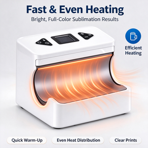 Máquina de Prensa de Calor Automática para Tazas Goosam de 30 oz, Control Digital de Temperatura, Transferencia por Sublimación, Proveedor Mayorista - Product Image 3