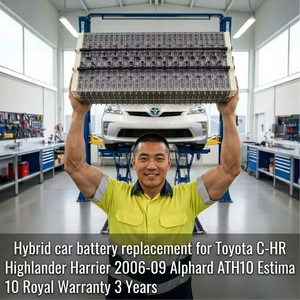 เปลี่ยนแบตเตอรี่รถยนต์ไฮบริดสำหรับ Toyota C-HR, Highlander, Harrier ปี 2006-09, Alphard ATH10, Estima 10 รับประกันรอยัล 3 ปี - Product Image 1