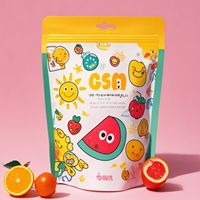 Op maat gemaakte bedrukte hersluitbare voedselverpakkingen staande pouches gedroogde vruchten snacks zip bags zelfdichtende aluminiumfolie zakken