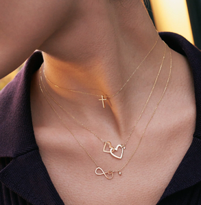 Collana con Ciondolo a Croce in Acciaio Inossidabile Jietao, Rivestimento PVD 18K, <span class=keywords><strong>Preghiera</strong></span> e Benedizione Cristiana Biblica - Regalo Senza Sbiadimento e Antiossidante - Product Image 2