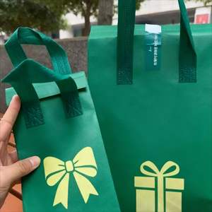 Custom Small Insulated <b>Cooler</b> Bag Aluminum Foil Non Woven Thermal Lunch Takeaway Bag for Hot and Cold Food Delivery - Product Image 4