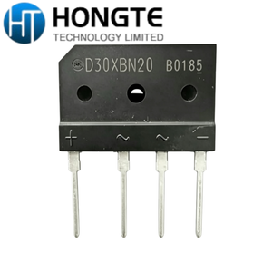 Rectificador de puente HT D30XBN20 monofásico de silicio con orificio pasante, componente de fuente de alimentación - Product Image 1
