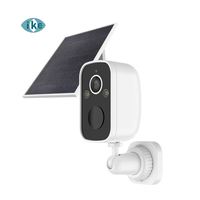 Kamera Keamanan O Kam Mini Solar 4G CCTV 3MP CMOS dengan Panel Surya 2W, Baterai 5200mAh, IP66, Alarm PIR, Audio Video, Kartu TF 256G