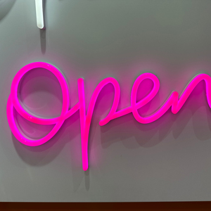 2024 Bán Chạy nhất chất lượng cao tùy chỉnh thiết kế miễn phí phông chữ sáng tạo Acrylic neon ánh sáng 3D Logo điện tử trong - Product Image 4