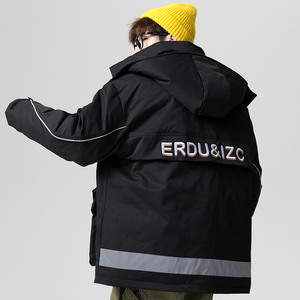 Couleur unie rembourrage chaud vers le bas de veste hommes vestes militaires <span class=keywords><strong>pour</strong></span> les hommes <span class=keywords><strong>manteau</strong></span> <span class=keywords><strong>d</strong></span>'<span class=keywords><strong>hiver</strong></span> hommes veste - Product Image 4