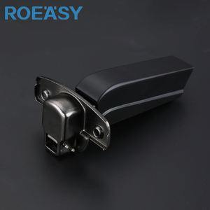 ROEASY Quincaillerie de <span class=keywords><strong>porte</strong></span> de <span class=keywords><strong>placard</strong></span> dissimulée sans aile Charnière hydraulique bidirectionnelle Couvercle en plastique Fermeture en douceur pour cuisine hôpital - Product Image 3