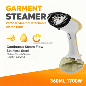 Défroisseur de vêtements portable à vapeur électrique en céramique 1700W à chauffage rapide pour voyages - Product Image 2