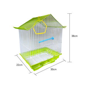 Jaula <span class=keywords><strong>de</strong></span> hierro portátil <span class=keywords><strong>para</strong></span> cría <span class=keywords><strong>de</strong></span> loros, caja <span class=keywords><strong>de</strong></span> <span class=keywords><strong>comida</strong></span> integrada <span class=keywords><strong>de</strong></span> alta calidad <span class=keywords><strong>de</strong></span> 30x22x38cm - Product Image 2