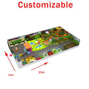 Forest Themed Indoor Playground Soft Play Equipment for Kids Commercial Use with Slide and Ball Pool <b>PP</b> Material - Product Image 4